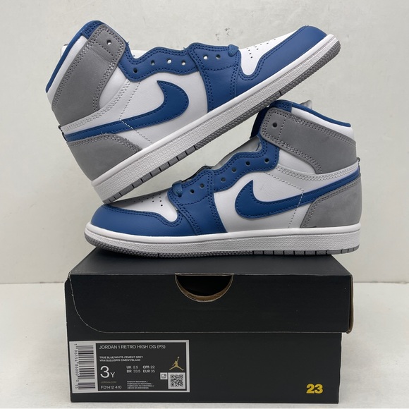 Nike Air Jordan 1 Retro High OG PS “True Blue” 2023 - Picture 3 of 4
